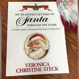 “My Heartfelt Letters To Santa" Book, Christmas tradition memories kids